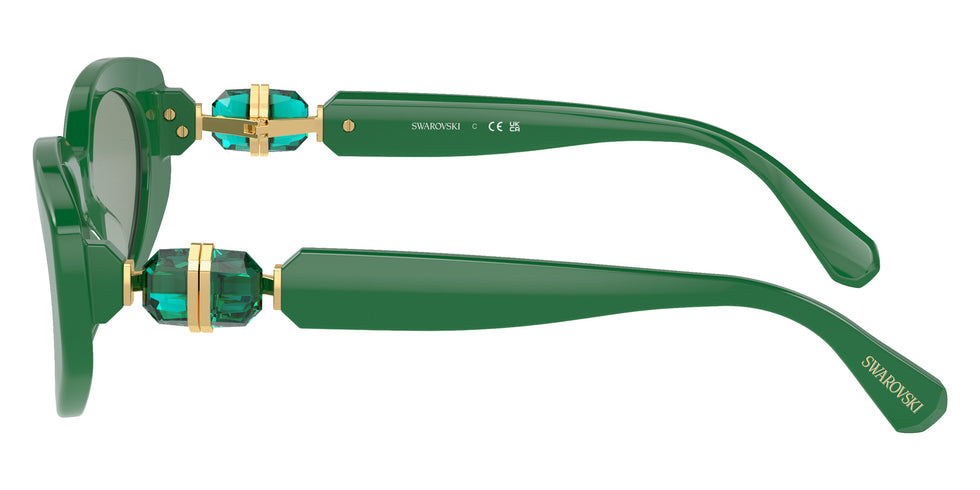 Swarovski SK6002F 10079C 54 - Dark Green / Azure Internal Mirrored Silver #id:sk6002f10079c_s:104110