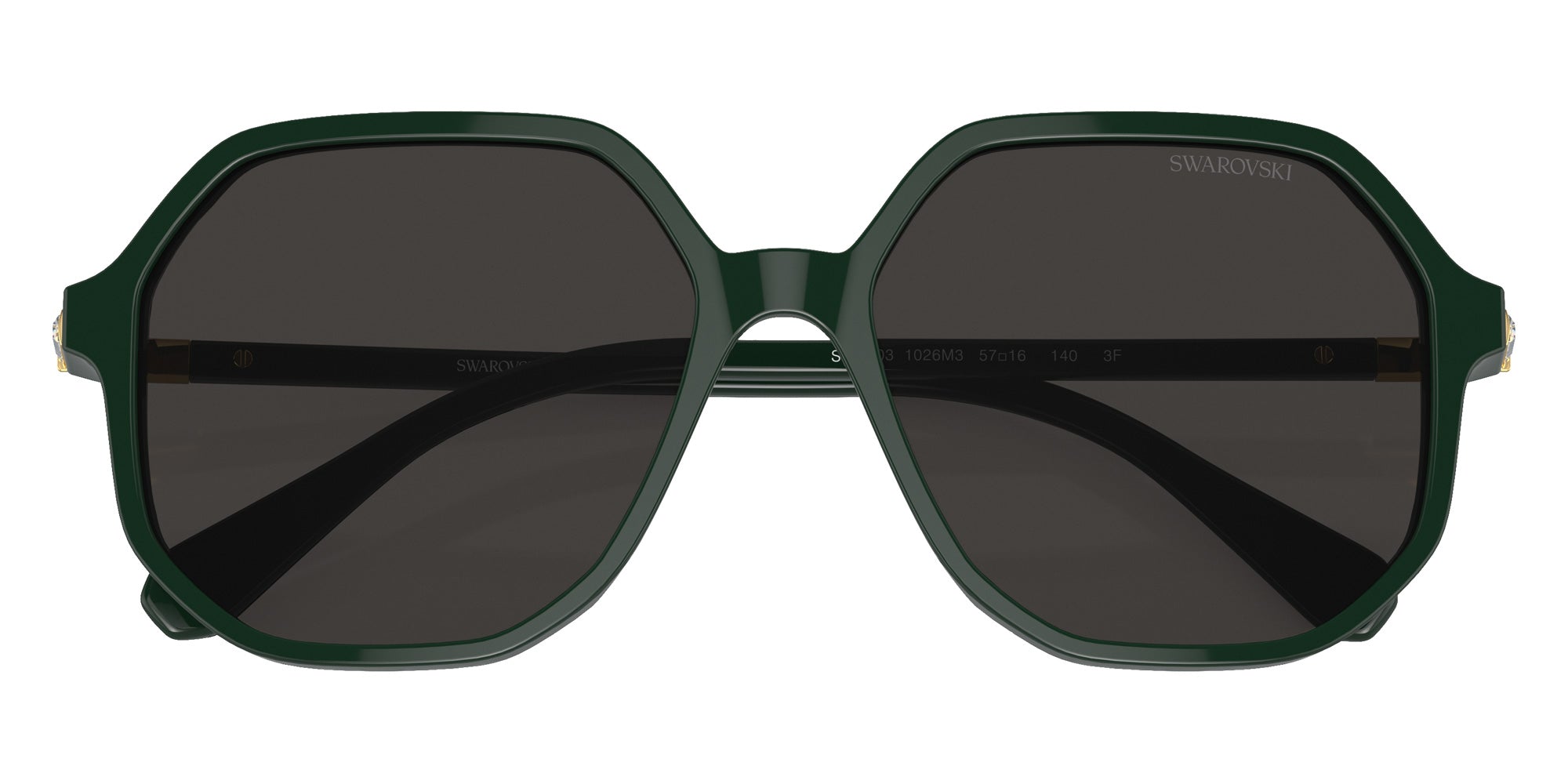 Swarovski SK6003 1026M3 57 - Green / Transition Light Gray to Dark Gray #id:sk60031026m3_s:104100