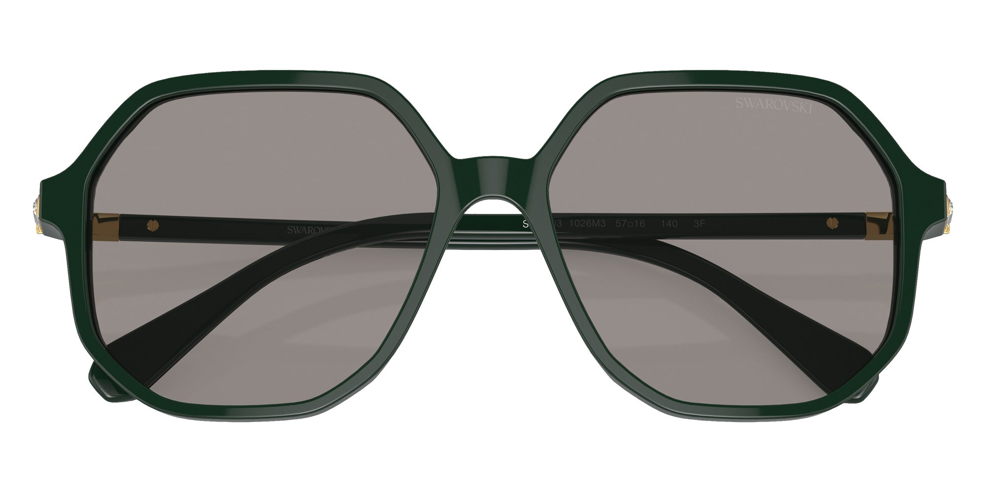 Swarovski SK6003 1026M3 57 - Green / Transition Light Gray to Dark Gray #id:sk60031026m3_s:104125