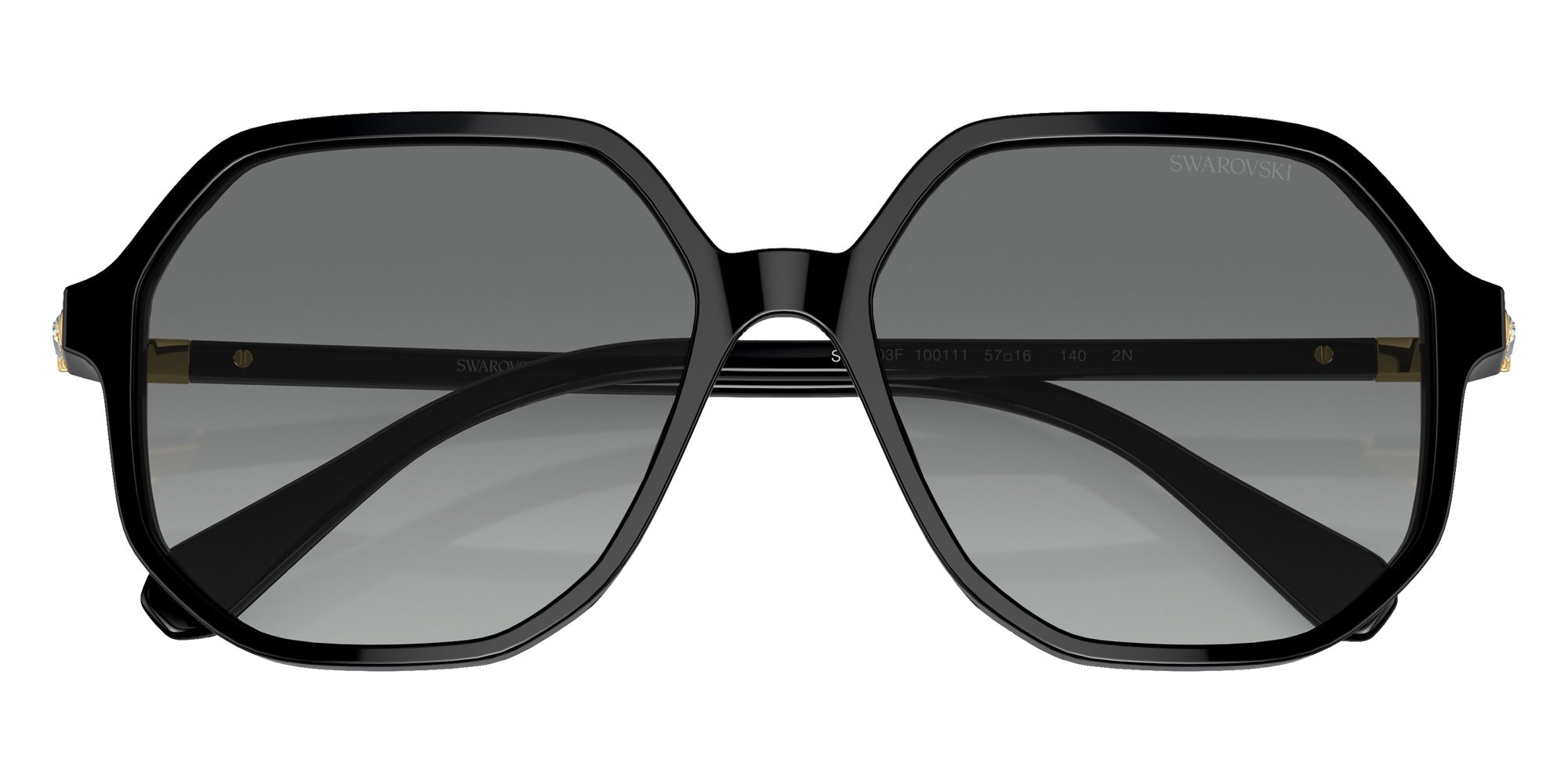 Swarovski SK6003F 100111 57 - Black / Gray Gradient #id:sk6003f100111_s:100120