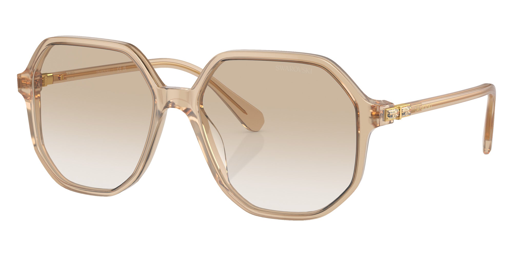 Swarovski SK6003F 103411 57 - Opaline Light Brown / Gradient Light Gray #id:sk6003f103411_s:104105