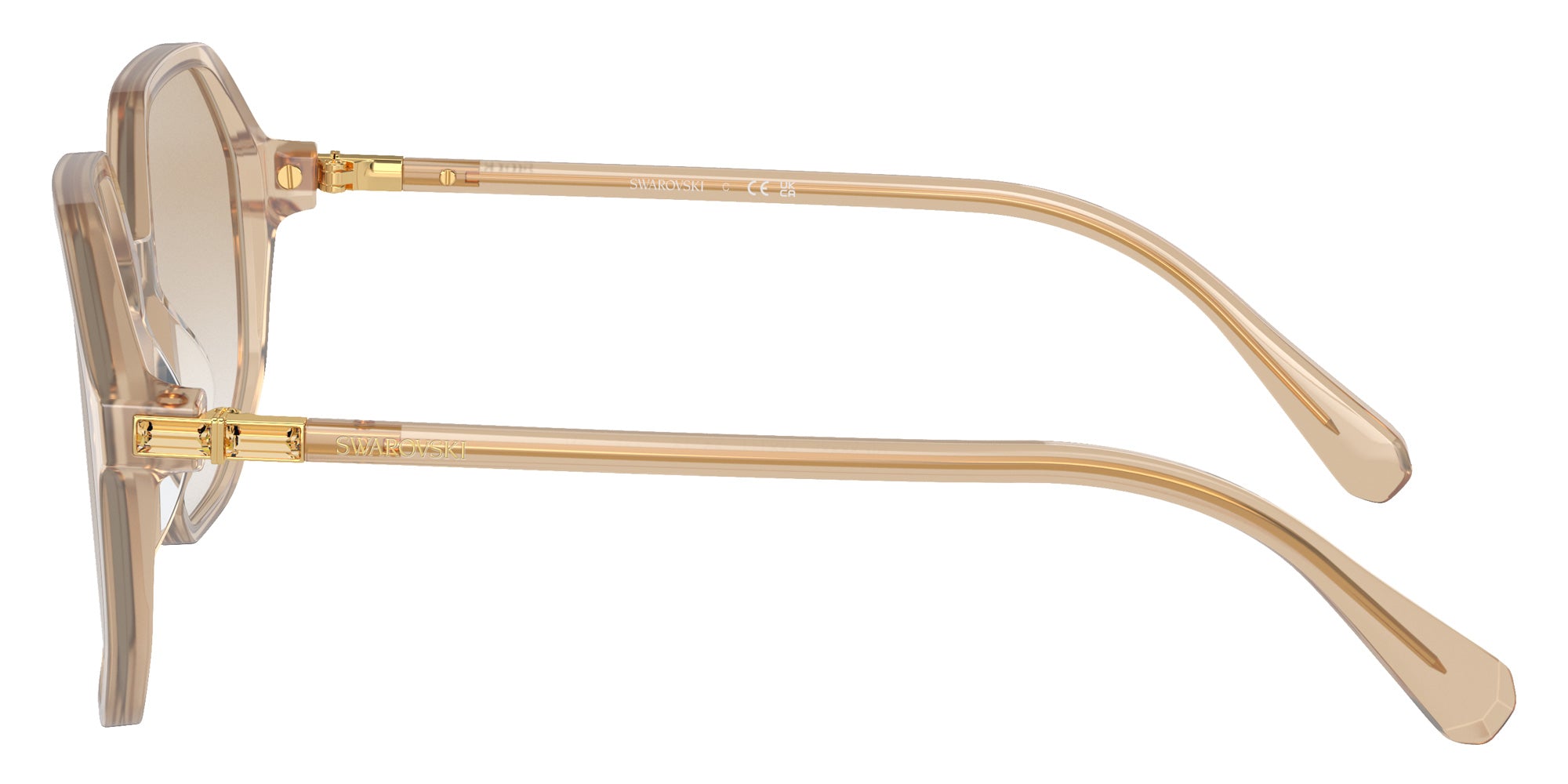 Swarovski SK6003F 103411 57 - Opaline Light Brown / Gradient Light Gray #id:sk6003f103411_s:104110