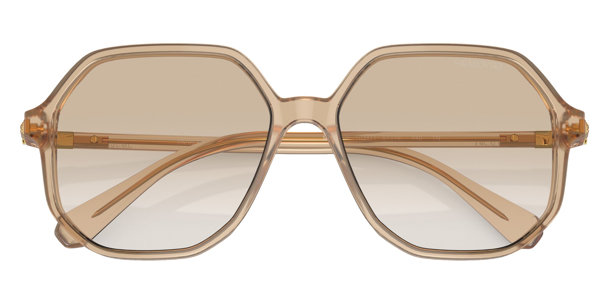 Swarovski SK6003F 103411 57 - Opaline Light Brown / Gradient Light Gray #id:sk6003f103411_s:104120
