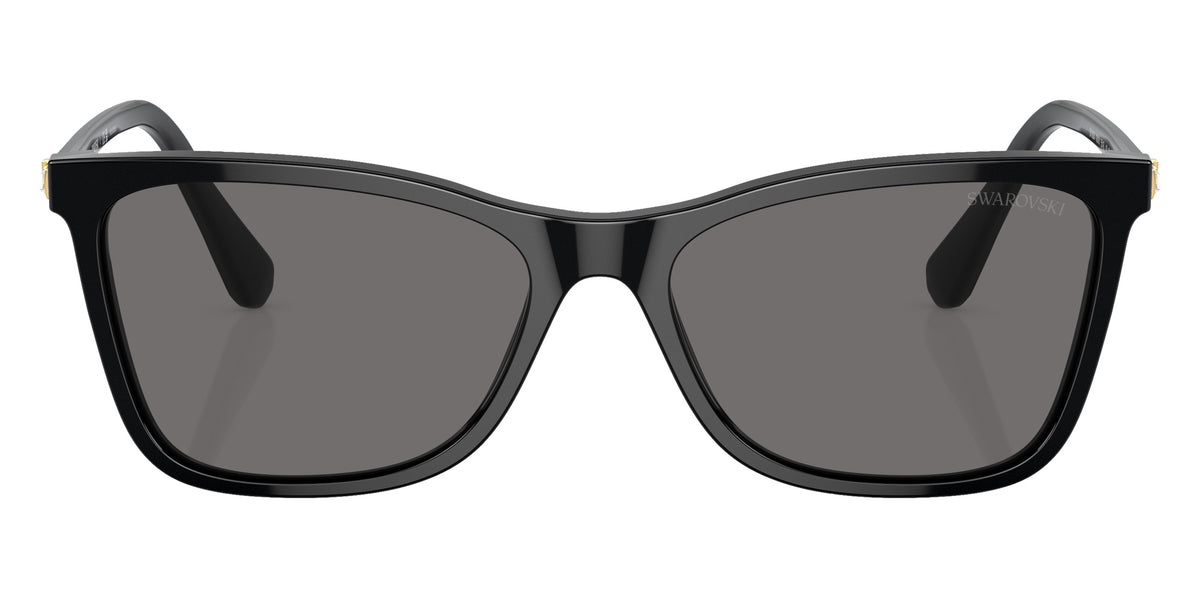 Swarovski Sunglasses Women Black Polarized SK6004 Crystal Gold Accents Luxury ~ 8056597982610_f.jpg main image 4