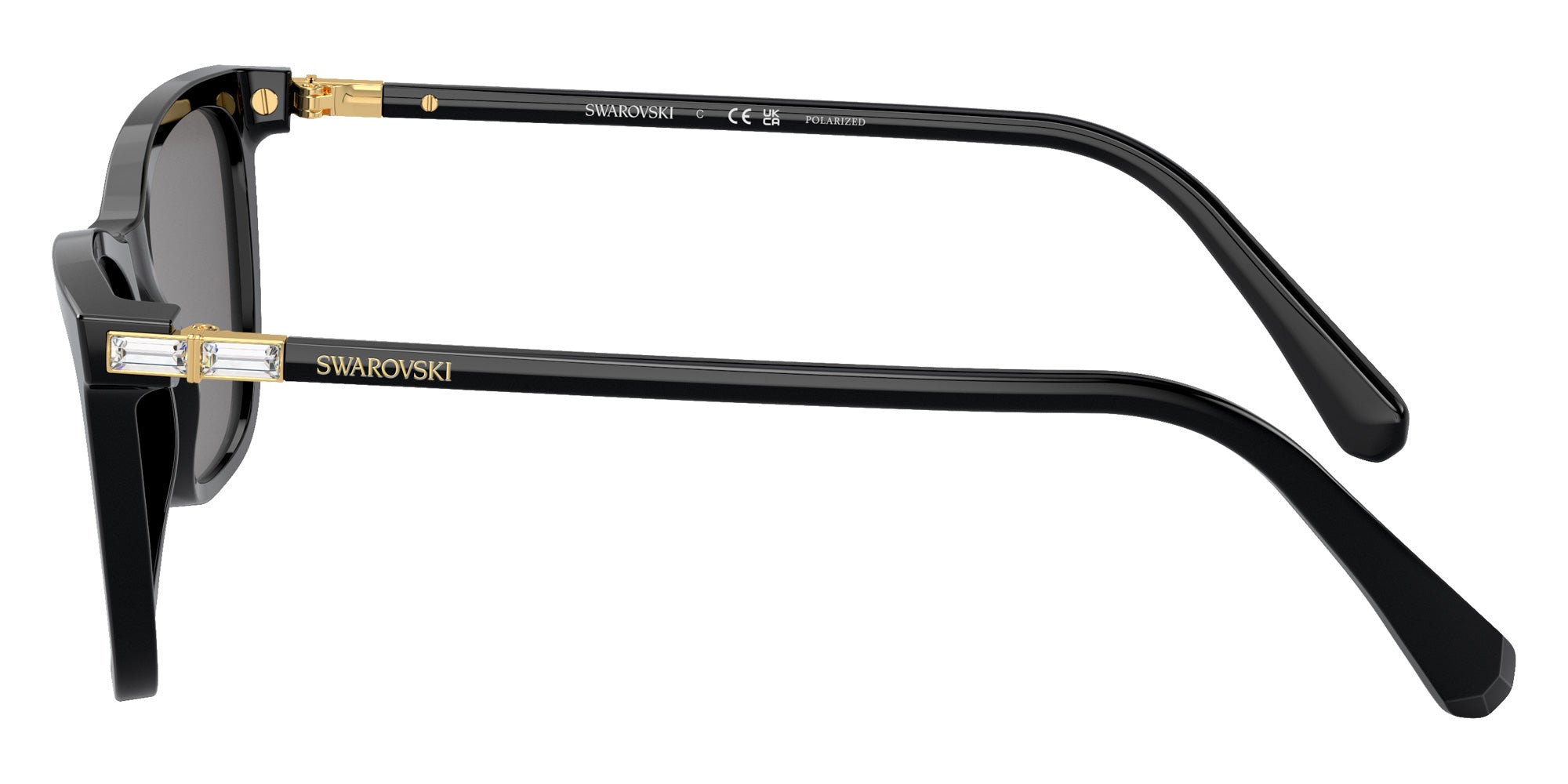 Swarovski SK6004 100181 55 - Black / Dark Gray Polarized #id:sk6004100181_s:100110