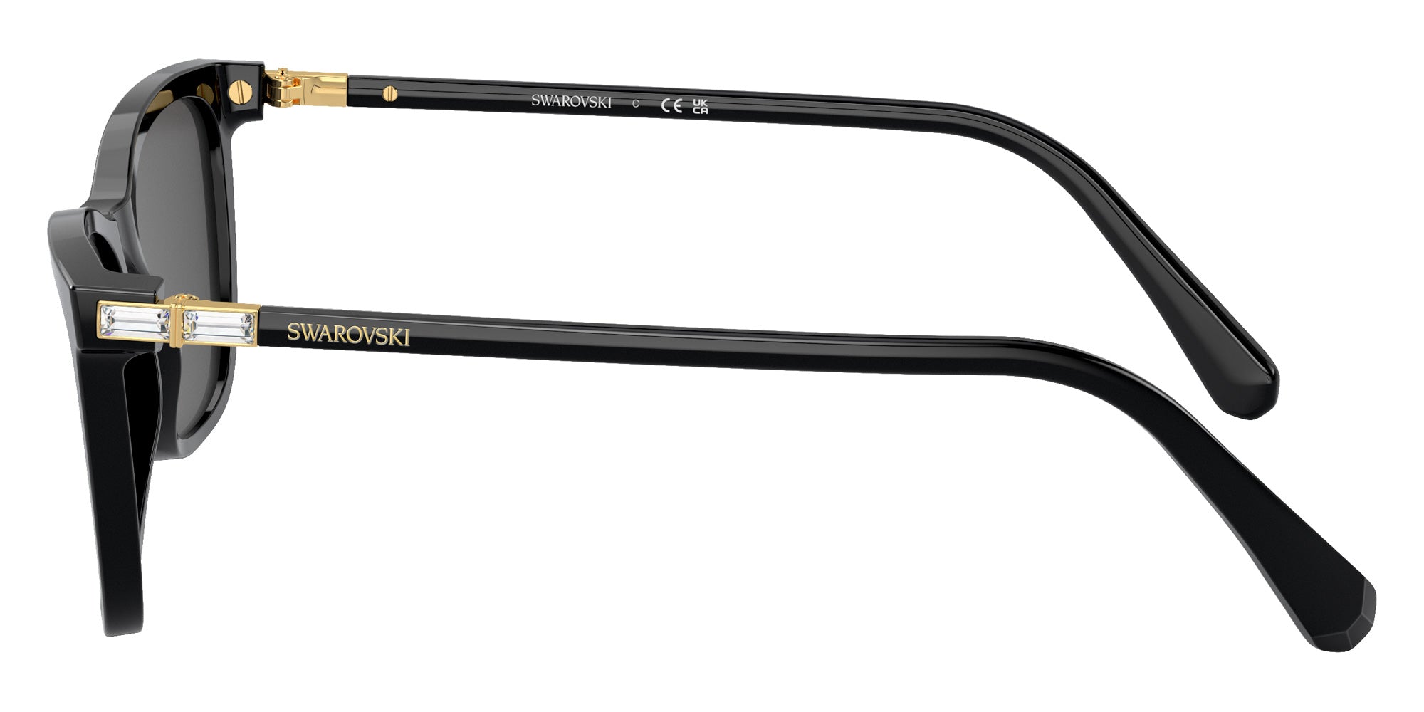 Swarovski SK6004 100187 55 - Black / Dark Gray #id:sk6004100187_s:102110