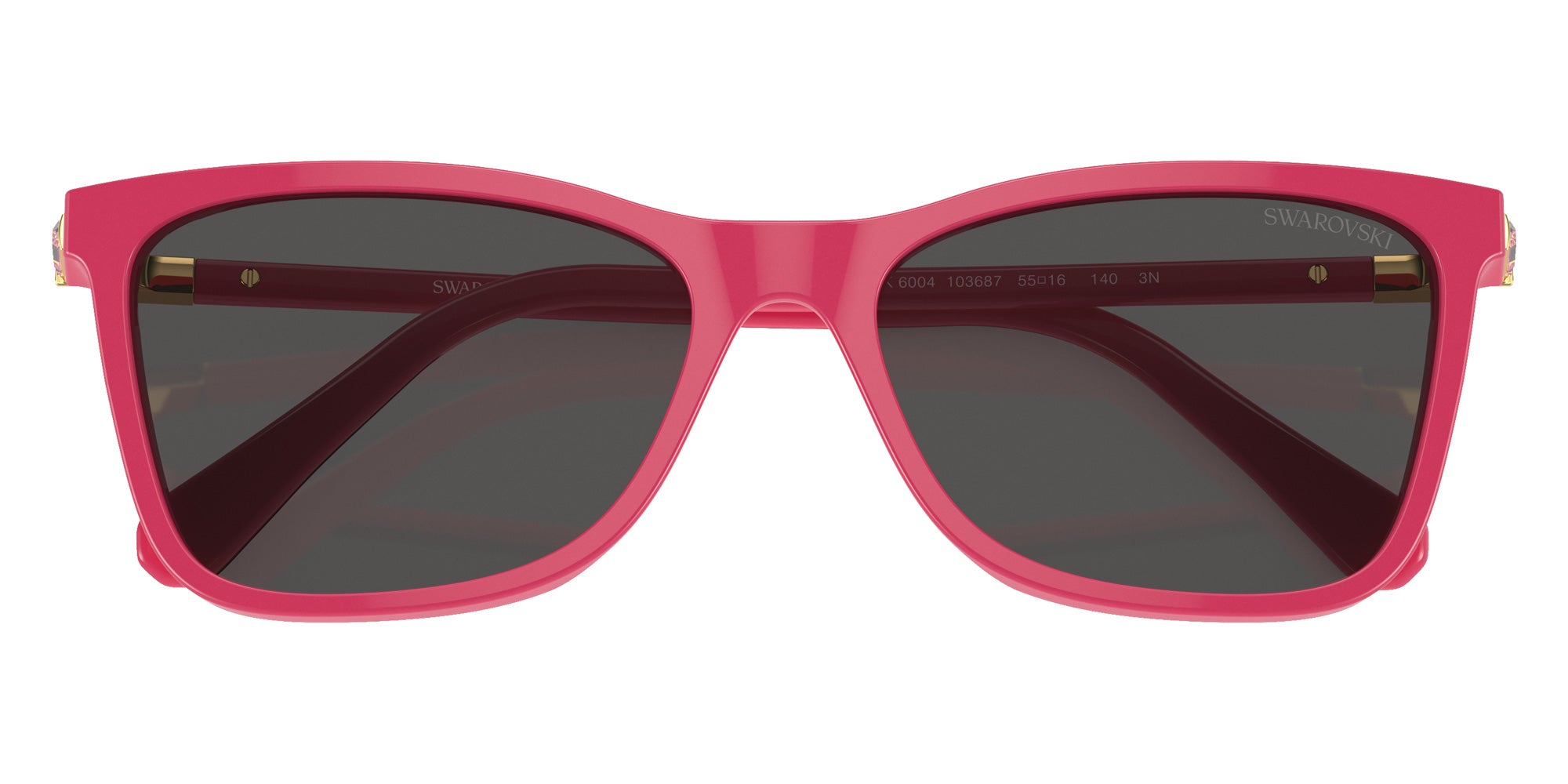 Swarovski SK6004 103687 55 - Fuchsia / Dark Gray #id:sk6004103687_s:110120