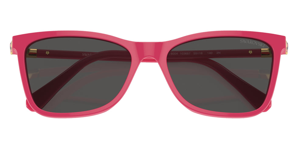Swarovski SK6004 103687 55 - Fuchsia / Dark Gray #id:sk6004103687_s:110120