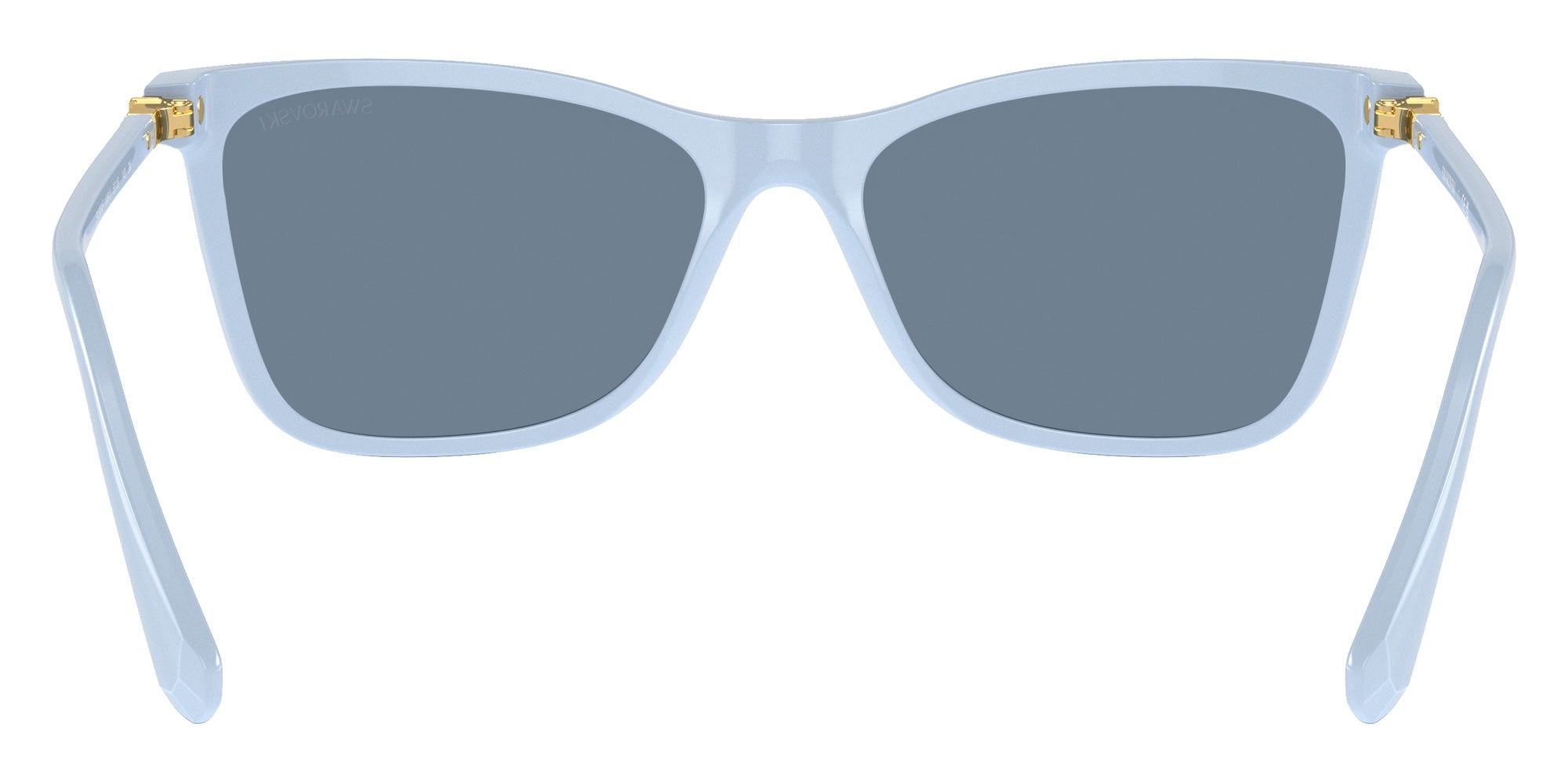 Swarovski SK6004F 10061U 56 - Clear Blue / Light Blue Mirrored Silver Int #id:sk6004f10061u_s:100115