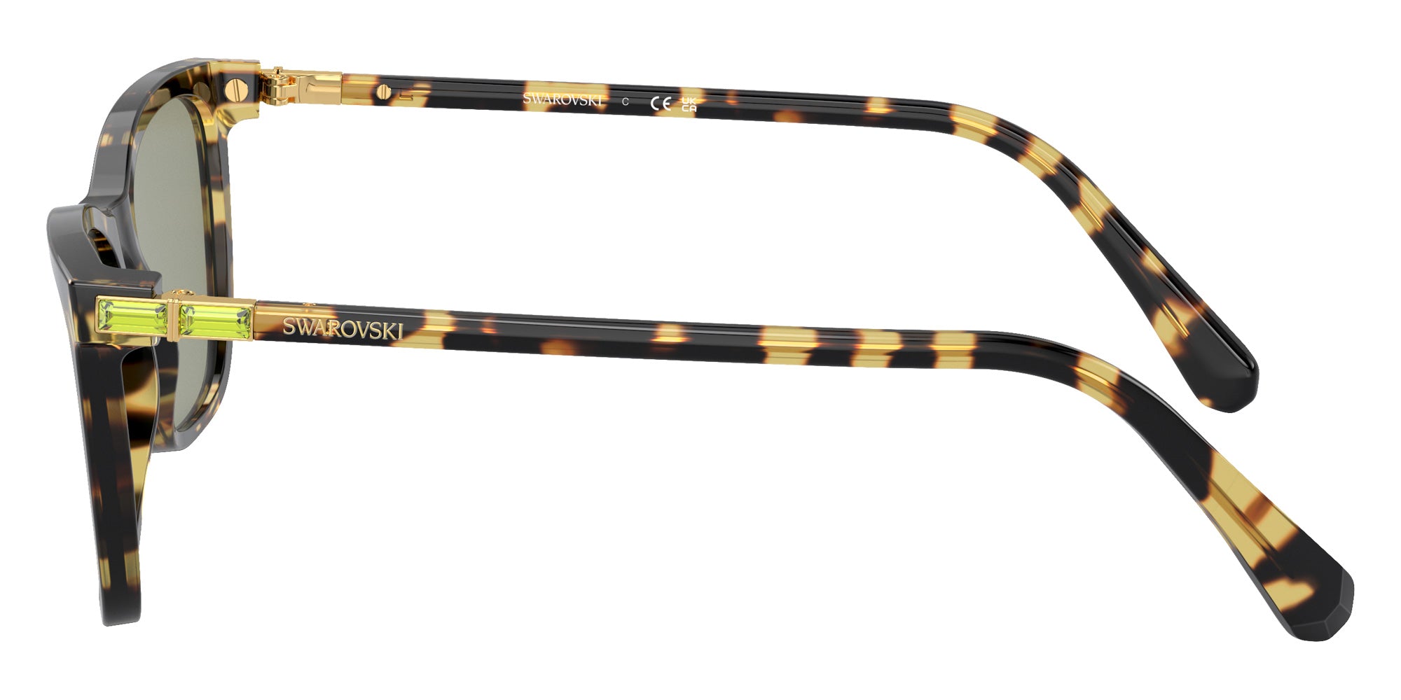 Swarovski SK6004F 1009/2 56 - Havana / Dark Green #id:sk6004f10092_s:102110