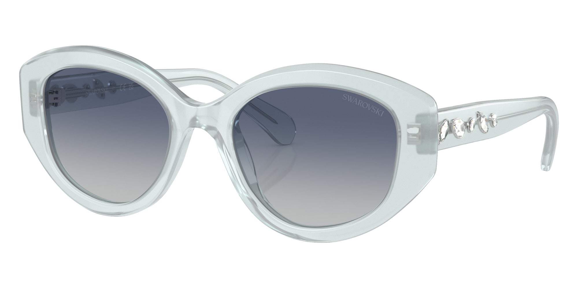 Swarovski SK6005 10244L 53 - Light Blue Opal / Blue Gradient #id:sk600510244l_s:106105