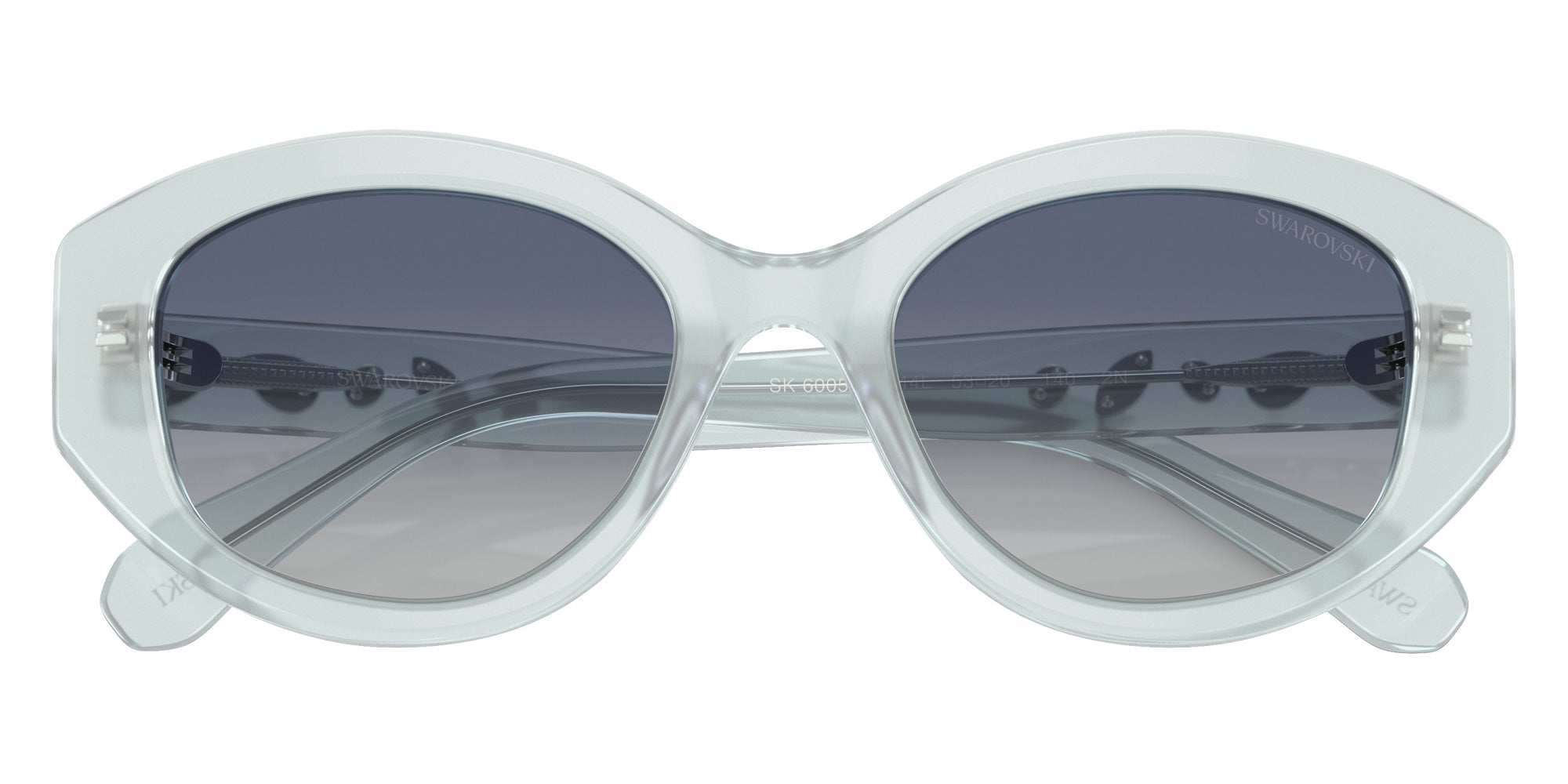 Swarovski SK6005 10244L 53 - Light Blue Opal / Blue Gradient #id:sk600510244l_s:106120