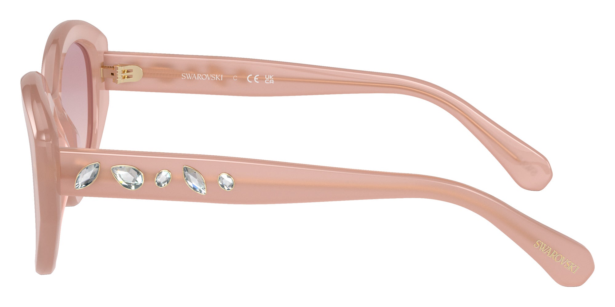 Swarovski SK6005 102568 53 - Pink Opal / Brown Gradient Violet #id:sk6005102568_s:108110