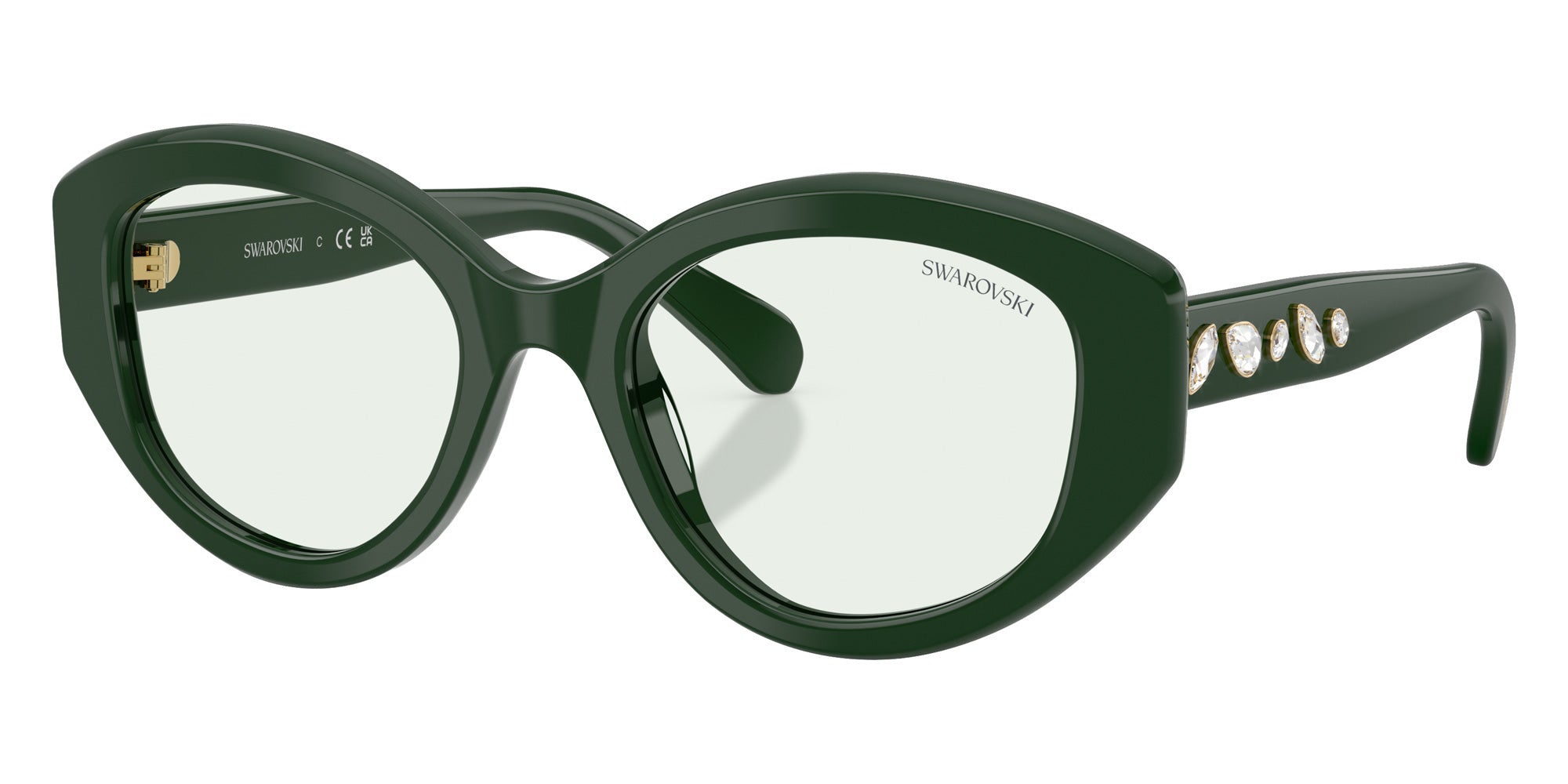 Swarovski SK6005 1026M1 53 - Dark Green / Photo Green #id:sk60051026m1_s:110110