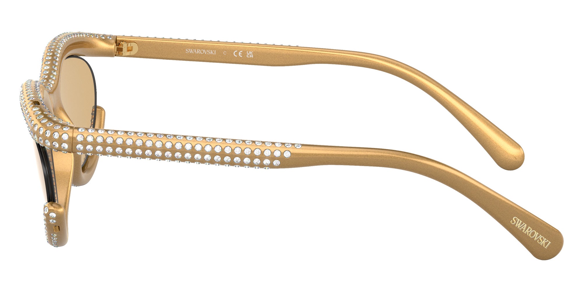 Swarovski SK6006 1022D8 54 - Gold / Light Yellow Mirrored Silver Internal #id:sk60061022d8_s:102110