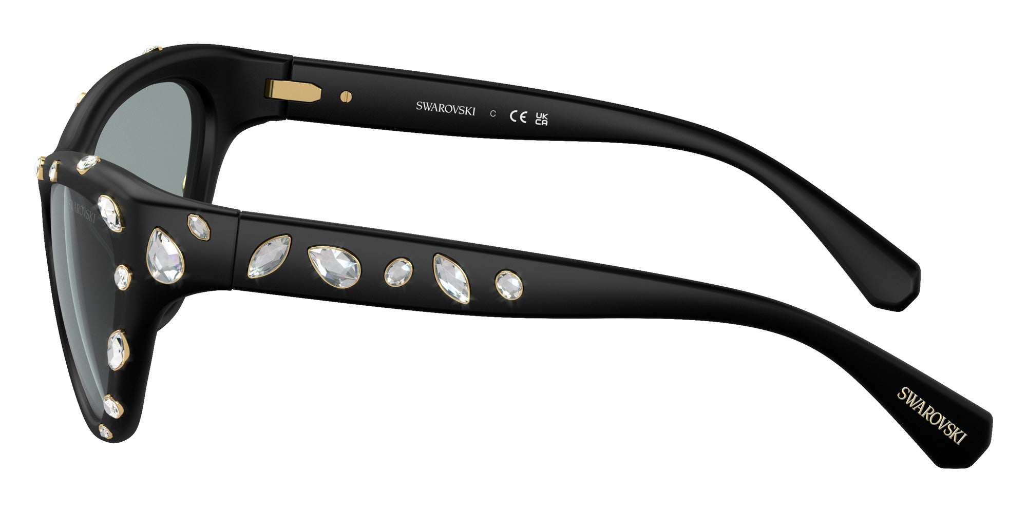 Swarovski SK6007 1020/1 57 - Matte Black / Dark Gray #id:sk600710201_s:102110
