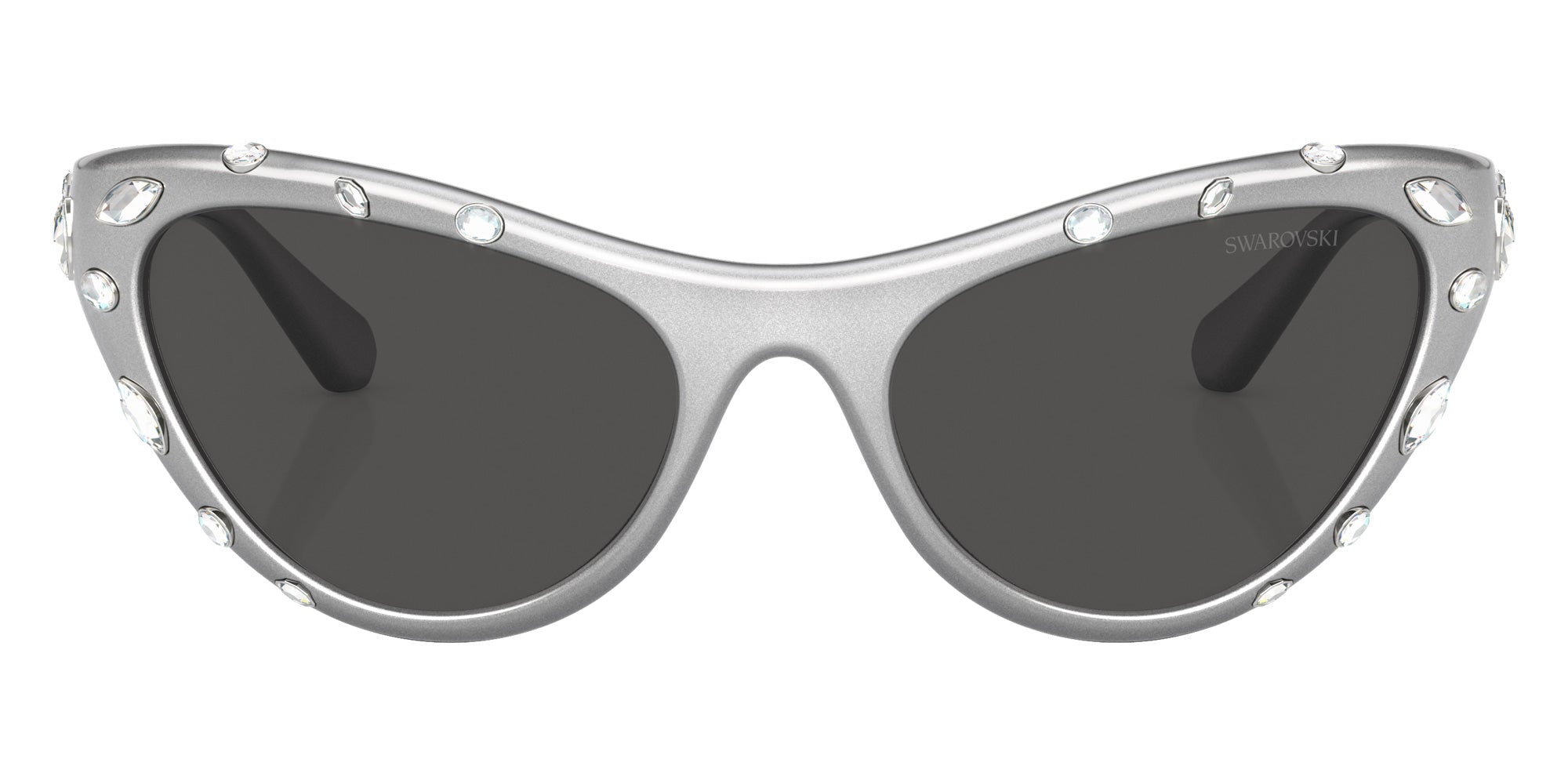 Swarovski SK6007 102187 57 - Metallic Gray / Dark Gray #id:sk6007102187_s:104100