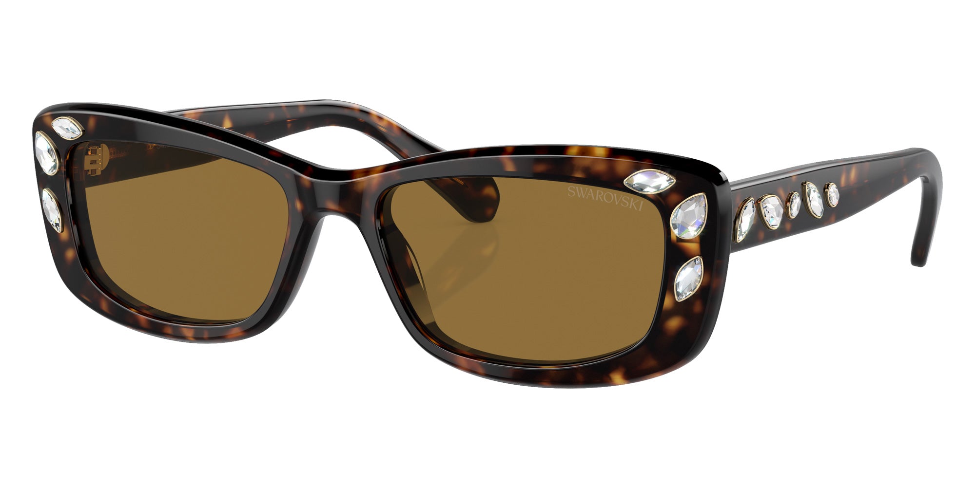 Swarovski SK6008 100273 54 - Dark Havana / Bronze #id:sk6008100273_s:102105