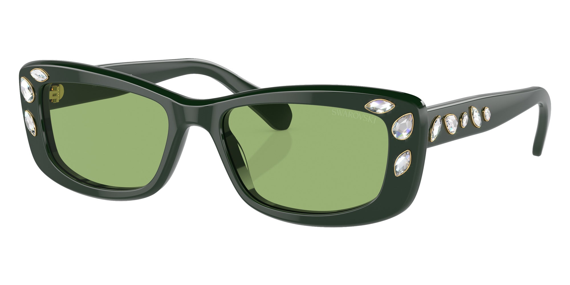 Swarovski SK6008 1026/2 54 - Dark Green / Dark Green #id:sk600810262_s:108105