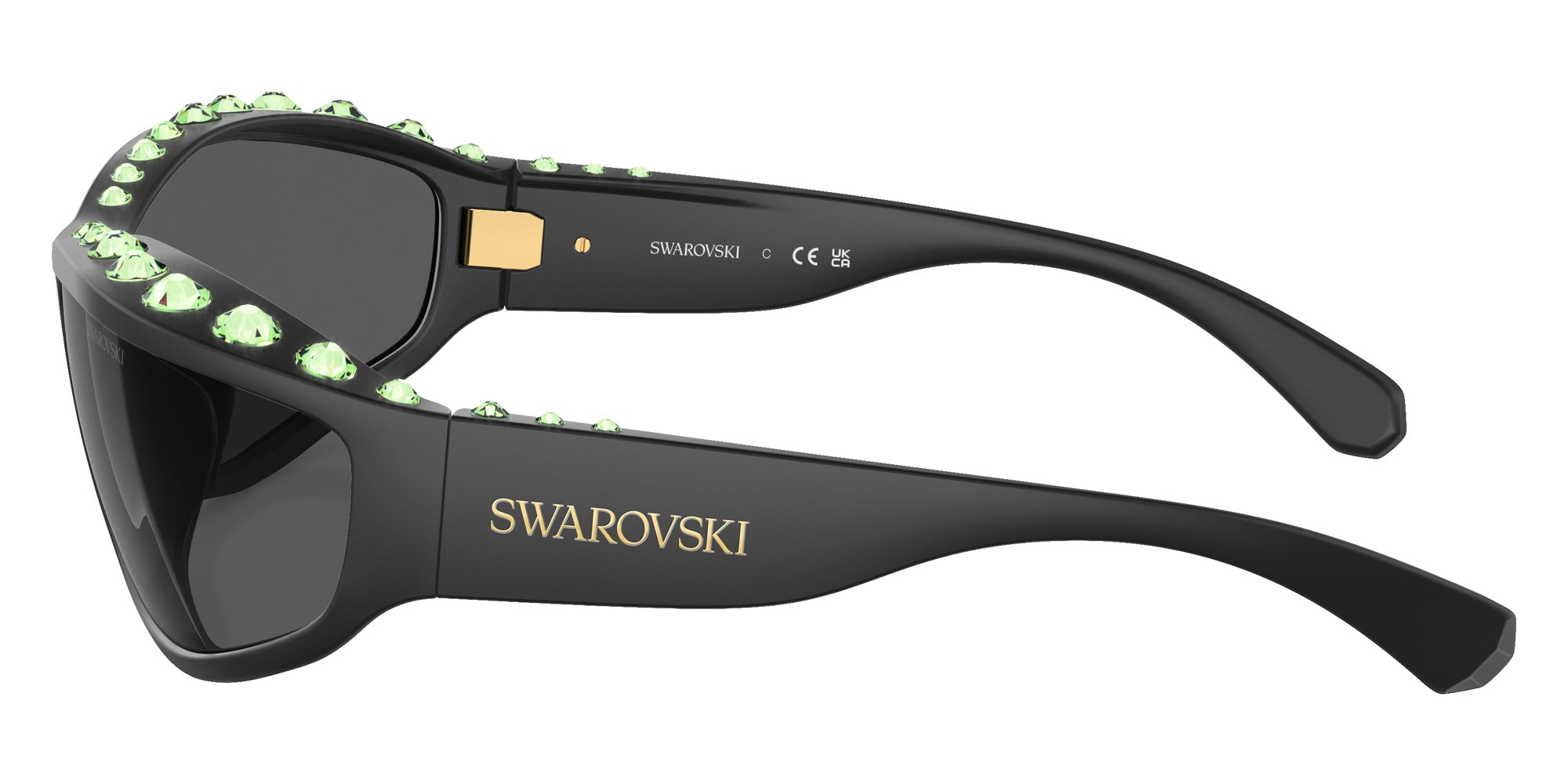 Swarovski SK6009 102087 73 - Matte Black / Dark Gray #id:sk6009102087_s:100110