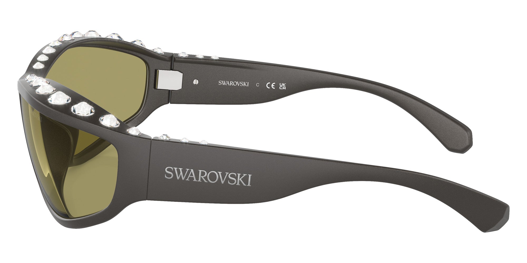 Swarovski SK6009 102182 73 - Dark Gray / Green #id:sk6009102182_s:102110