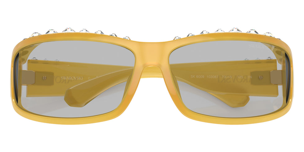 Swarovski SK6009 103087 73 - Opal Light Topaz / Light Gray #id:sk6009103087_s:106120