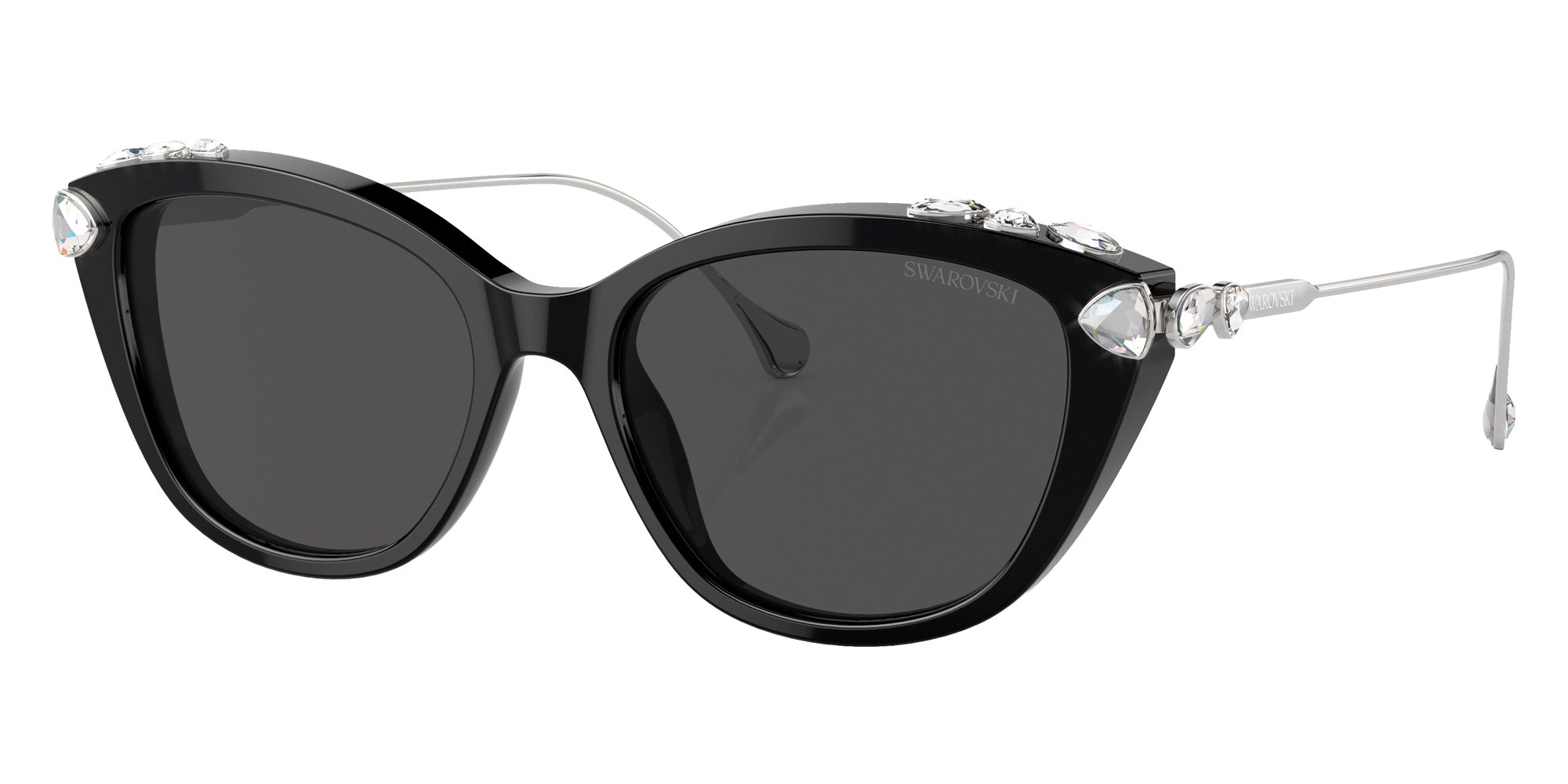 Swarovski SK6010 103887 53 - Black / Dark Gray #id:sk6010103887_s:102105