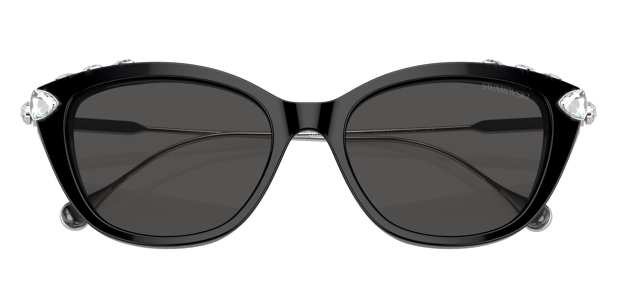 Swarovski SK6010 103887 53 - Black / Dark Gray #id:sk6010103887_s:102120