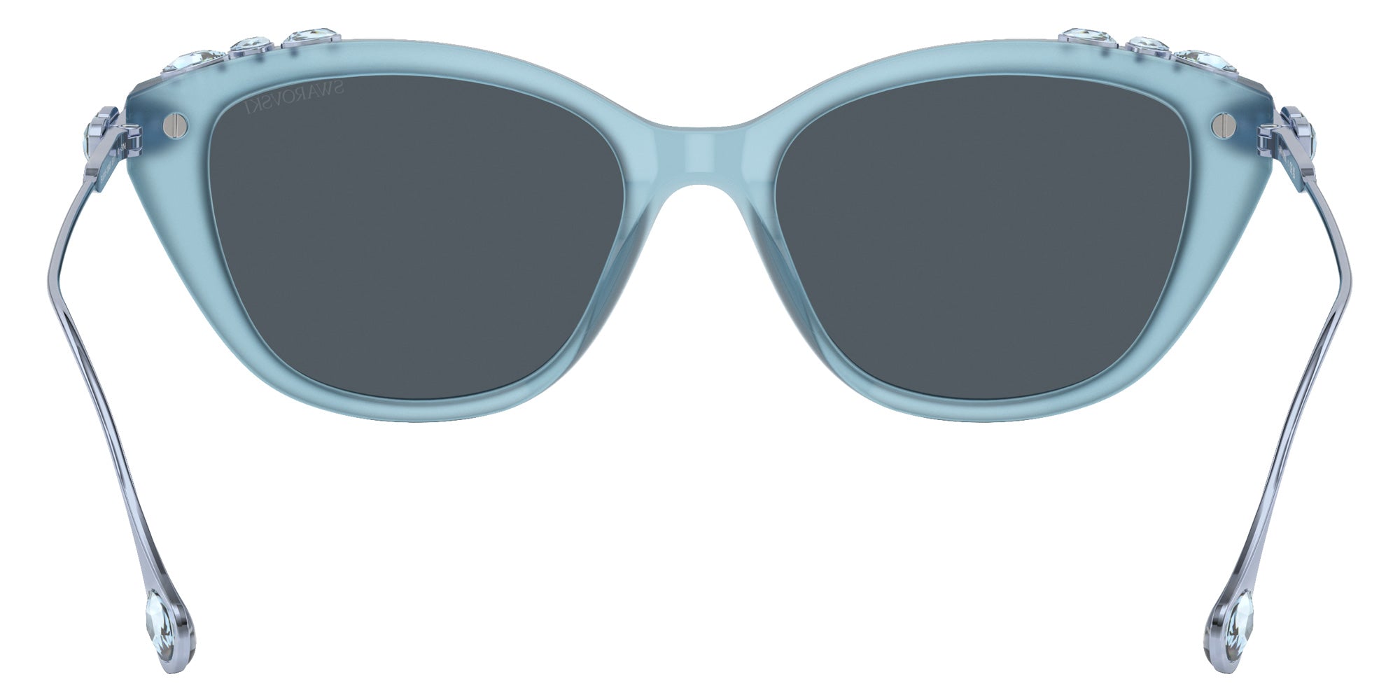 Swarovski SK6010F 200487 55 - Opal Light Blue / Dark Gray #id:sk6010f200487_s:102115