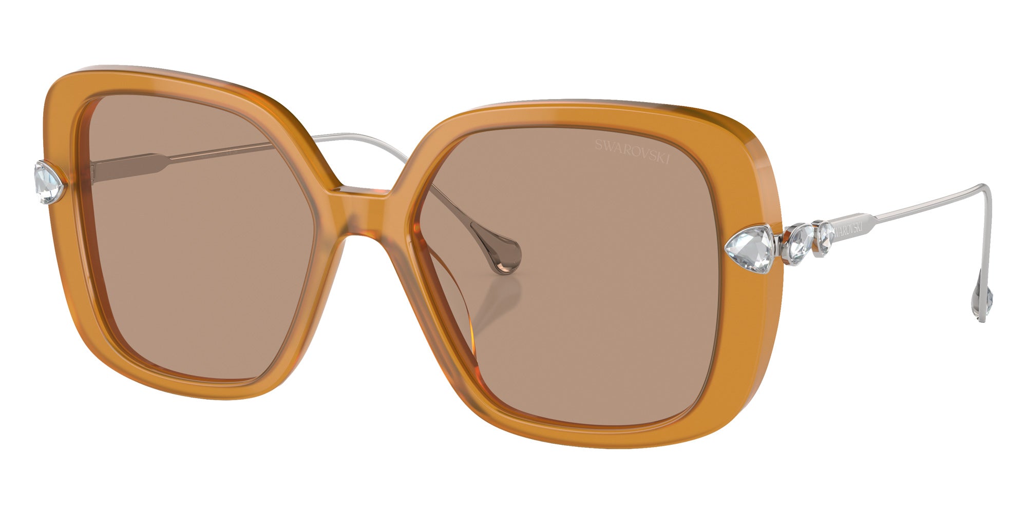Swarovski SK6011 200563 55 - Transparent Amber Brown / Light Brown #id:sk6011200563_s:106105