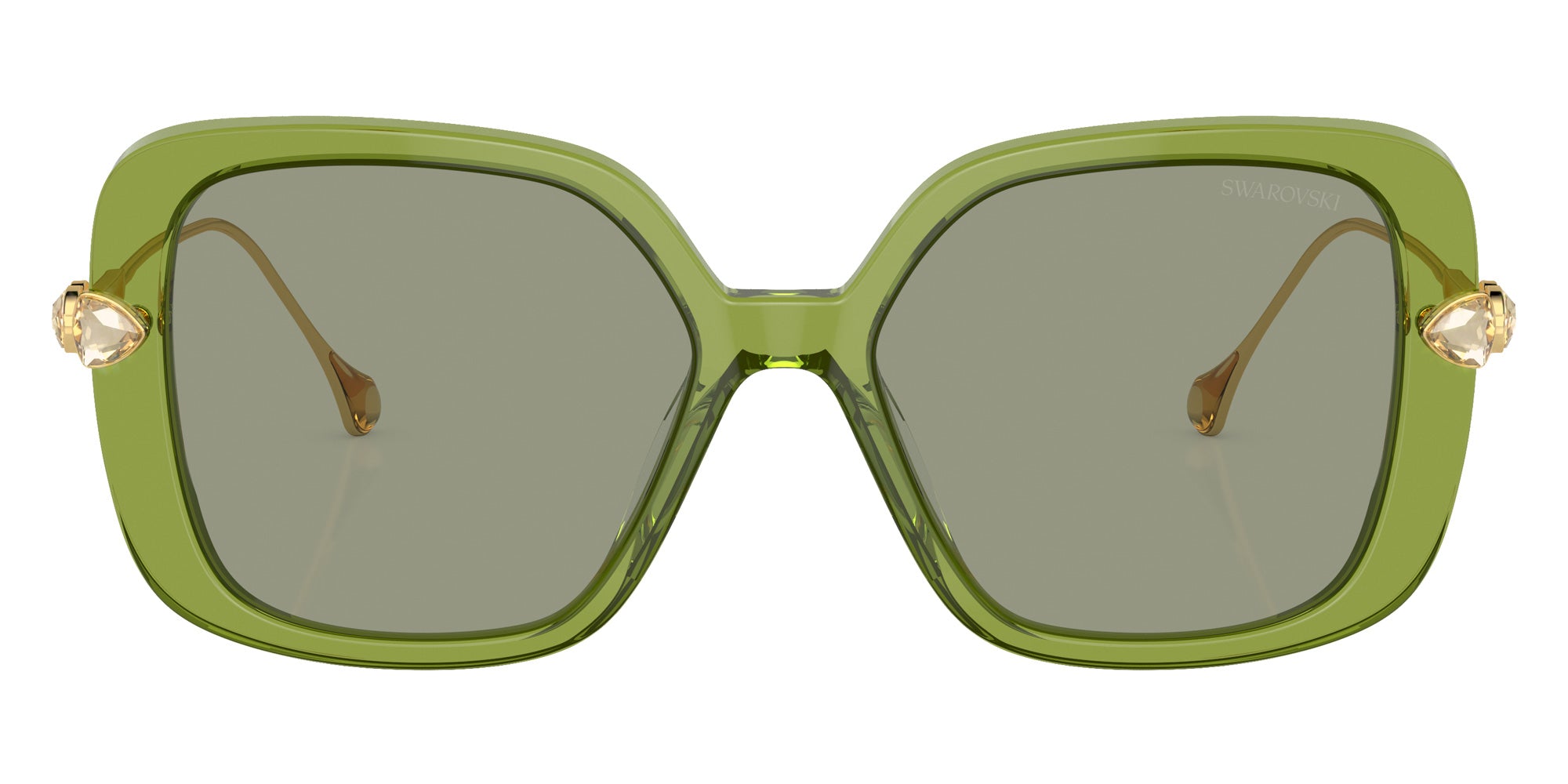 Swarovski SK6011 3002/2 55 - Transparent Green / Green #id:sk601130022_s:108100
