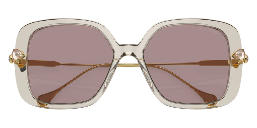 Swarovski SK6011 3003LA 55 - Transparent Light Brown / Violet #id:sk60113003la_s:110120
