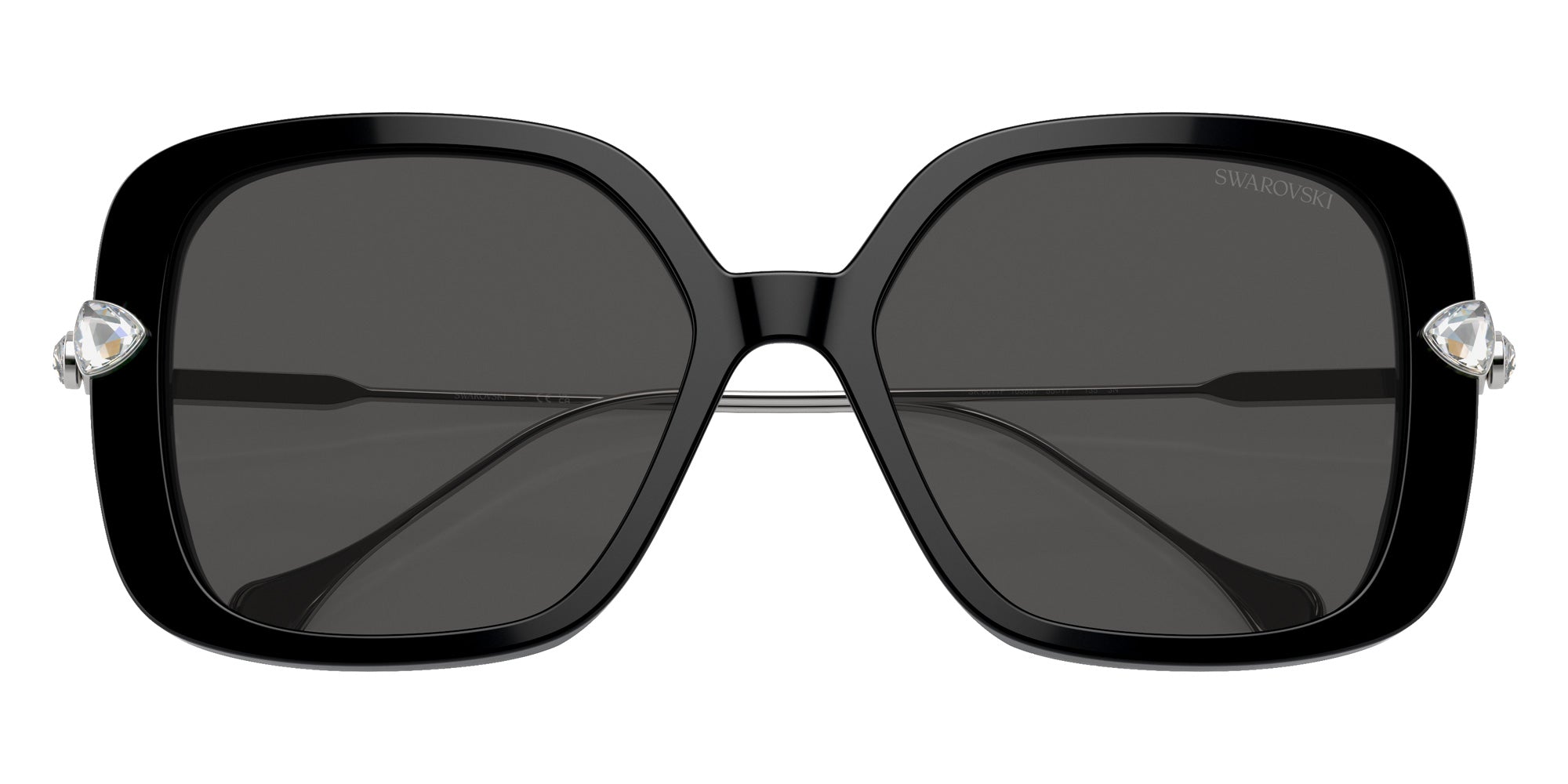 Swarovski SK6011F 103887 56 - Black / Dark Gray #id:sk6011f103887_s:100120