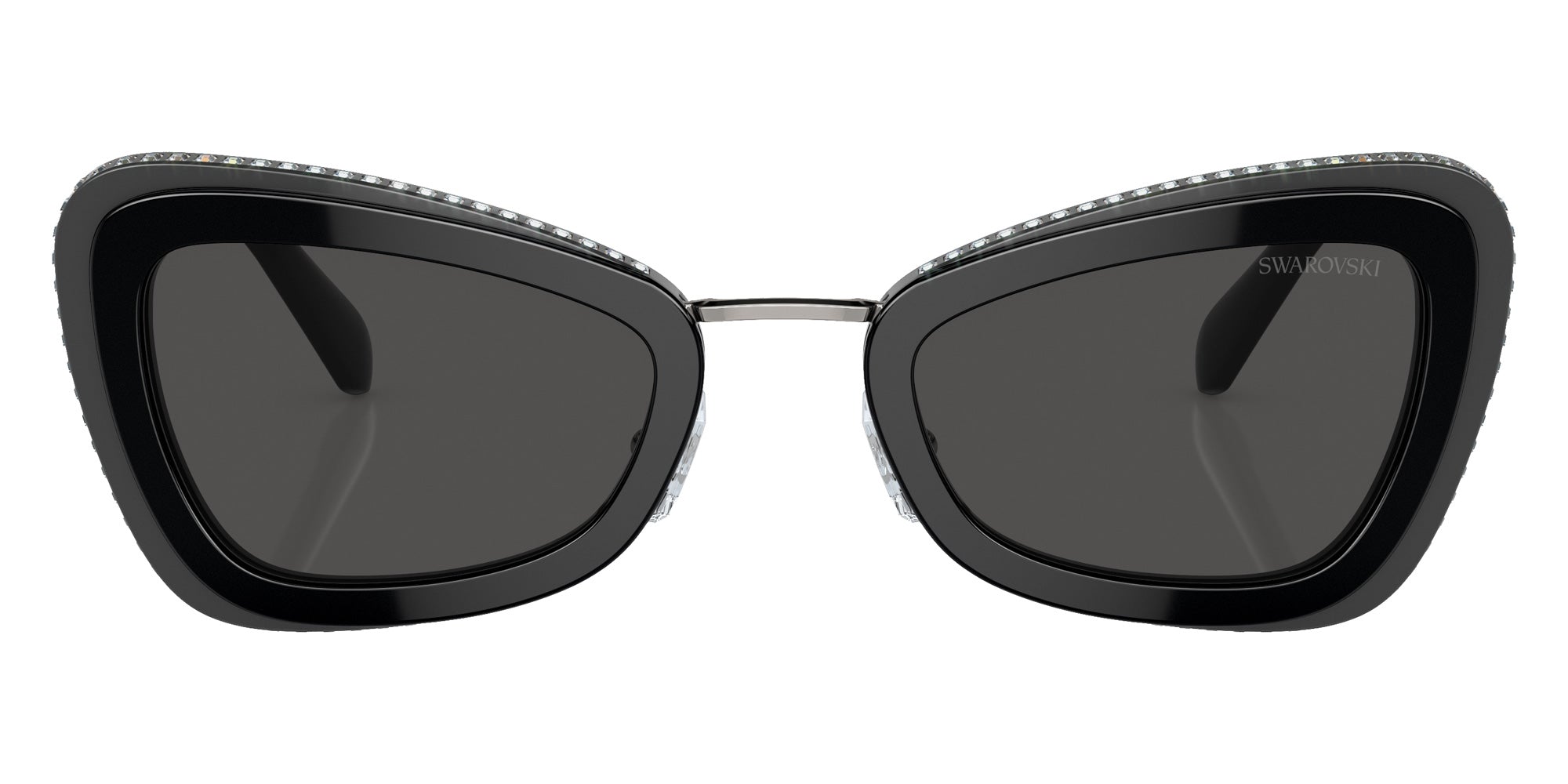 Swarovski SK6012 101087 52 - Black/Gray / Dark Gray #id:sk6012101087_s:100100