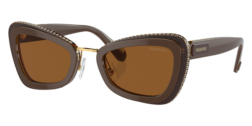 Swarovski SK6012 101173 52 - Brown Light Brown / Dark Brown #id:sk6012101173_s:102105