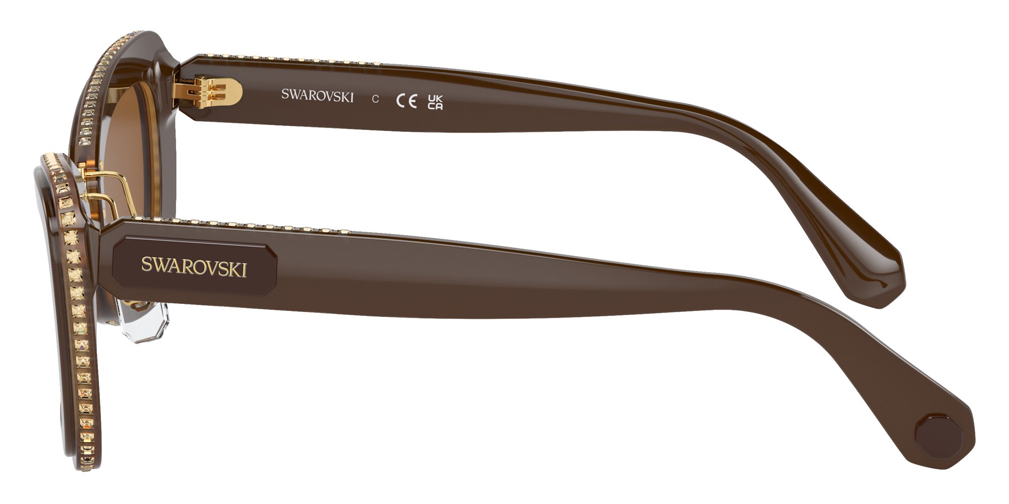 Swarovski SK6012 101173 52 - Brown Light Brown / Dark Brown #id:sk6012101173_s:102110