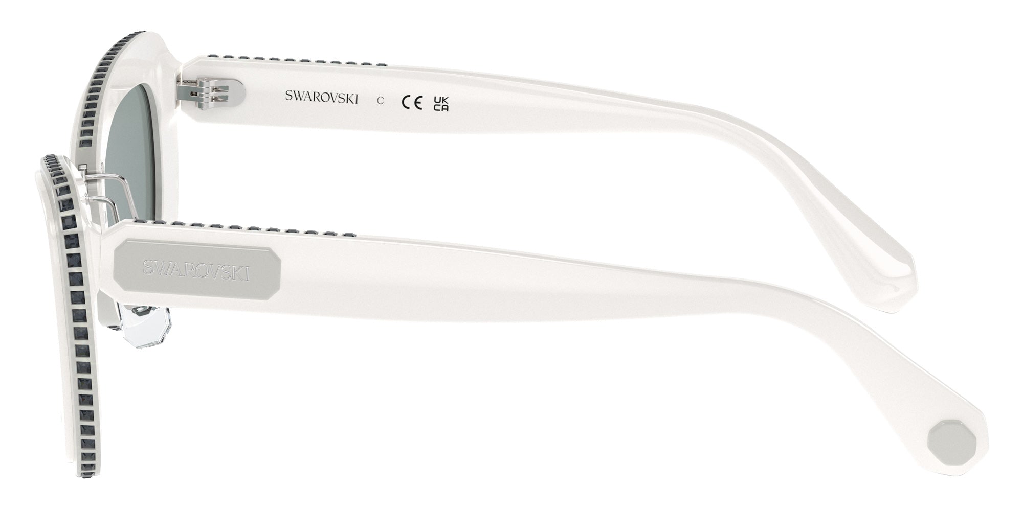 Swarovski SK6012 1012/1 52 - White/Gray / Dark Gray #id:sk601210121_s:104110
