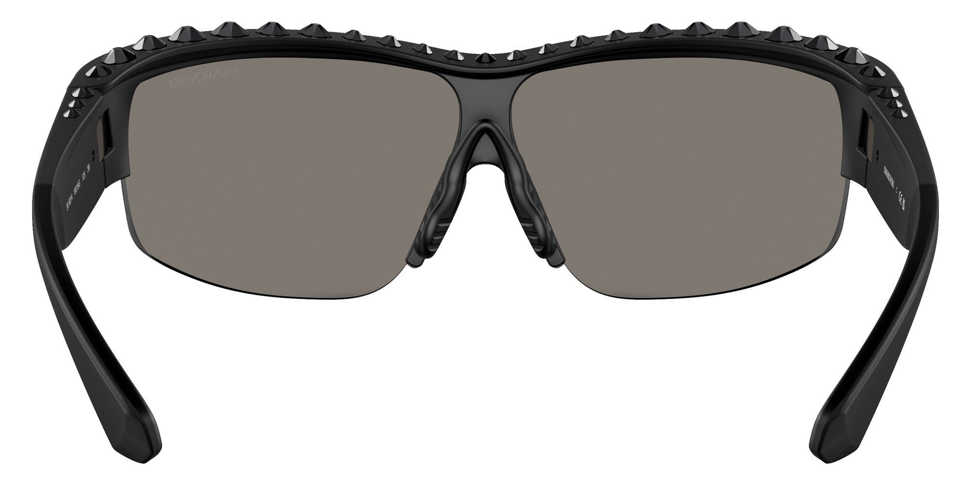 Swarovski SK6014 10016G 138 - Matte Black / Light Gray Mirrored Silver #id:sk601410016g_s:100115