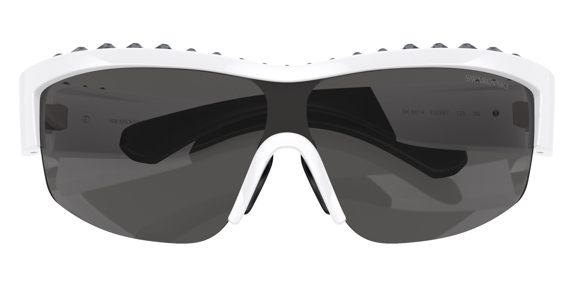 Swarovski SK6014 102987 138 - White / Dark Gray #id:sk6014102987_s:102120