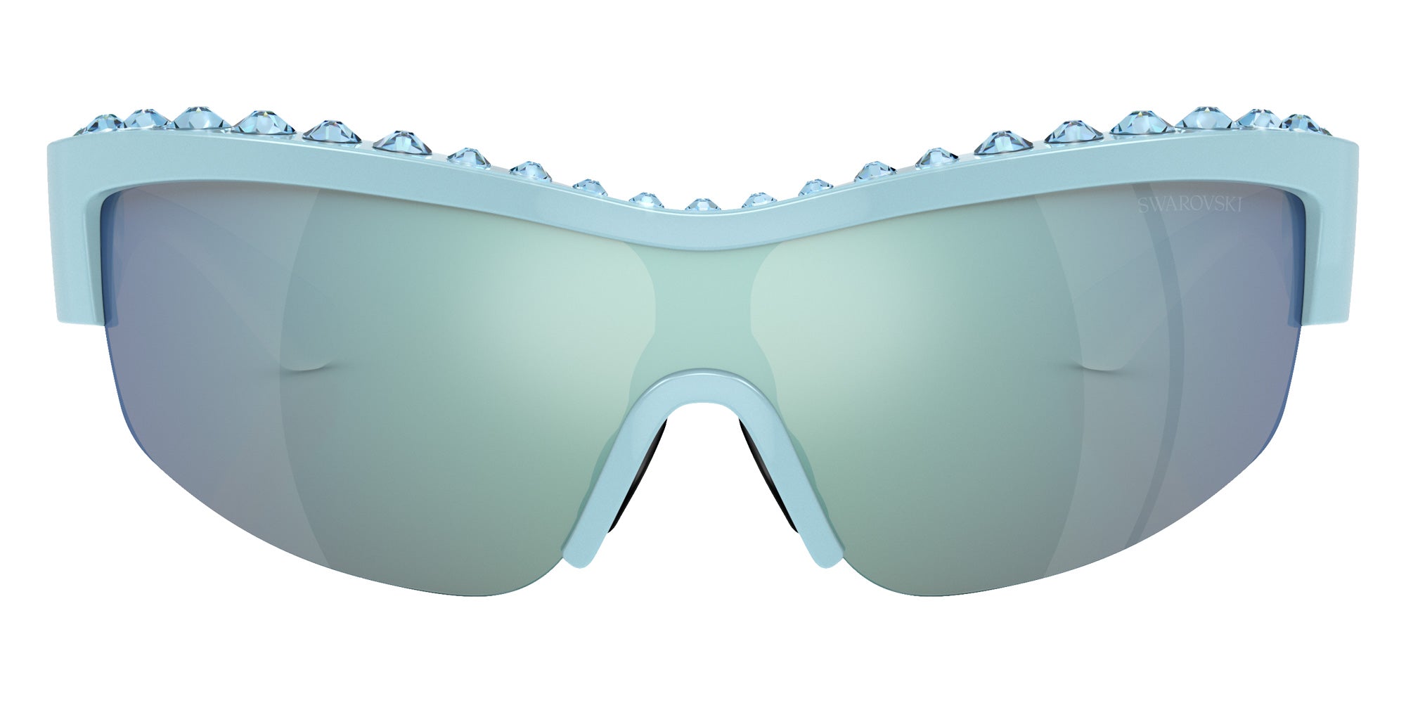 Swarovski SK6014 103655 138 - Light Blue / Light Green Mirrored Blue #id:sk6014103655_s:106100