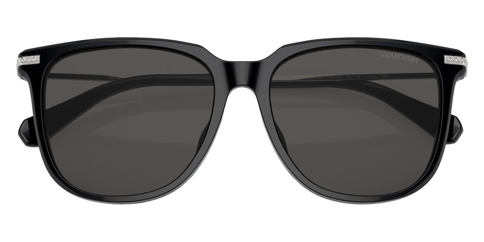 Swarovski SK6015D 100187 55 - Black / Dark Gray #id:sk6015d100187_s:100120