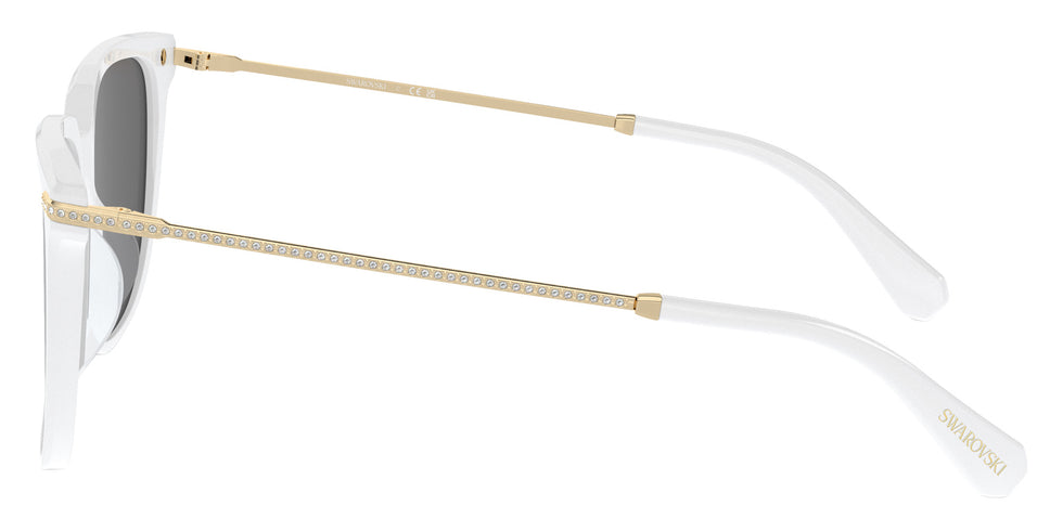 Swarovski SK6015D 103387 55 - White Opal / Dark Gray #id:sk6015d103387_s:104110