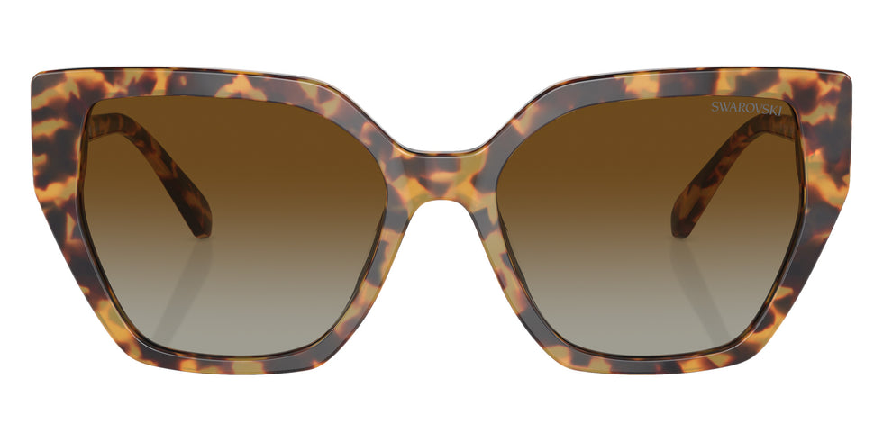 Swarovski SK6016 1004T5 56 - Medium Havana / Brown Polarized #id:sk60161004t5_s:104100