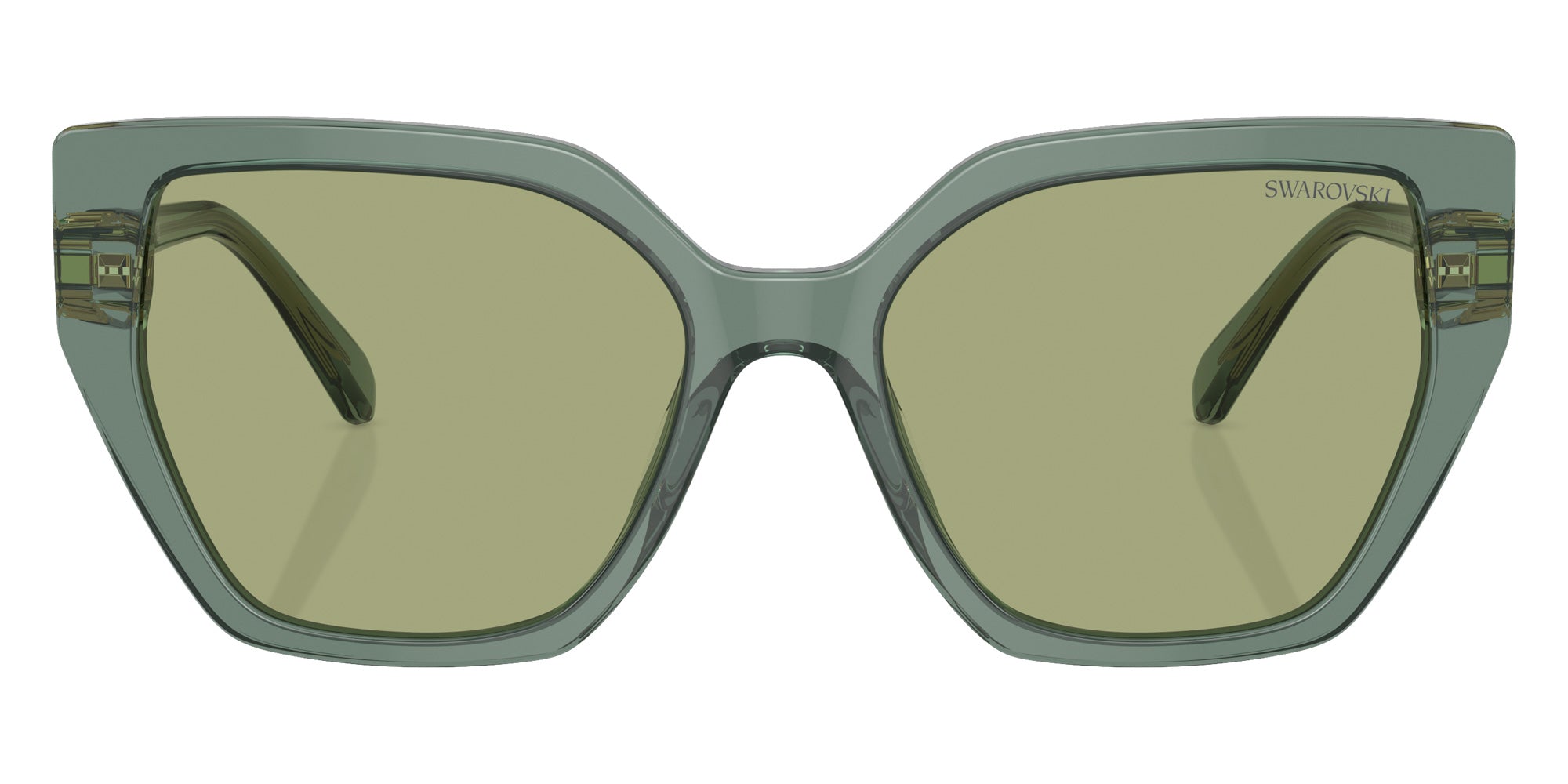 Swarovski SK6016 104382 56 - Transparent Green / Dark Green #id:sk6016104382_s:106100