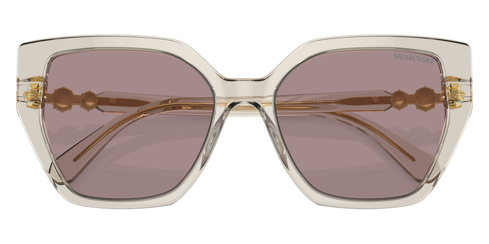 Swarovski SK6016 3003LA 56 - Transparent Beige / Violet #id:sk60163003la_s:112120