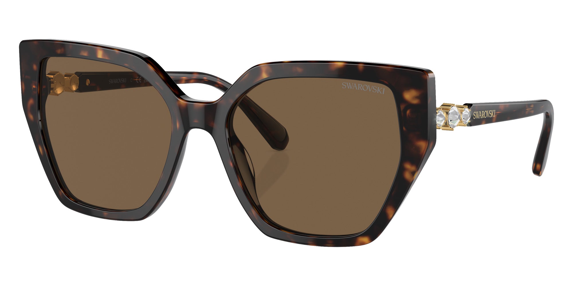 Swarovski SK6016F 100273 57 - Dark Havana / Dark Brown #id:sk6016f100273_s:102105