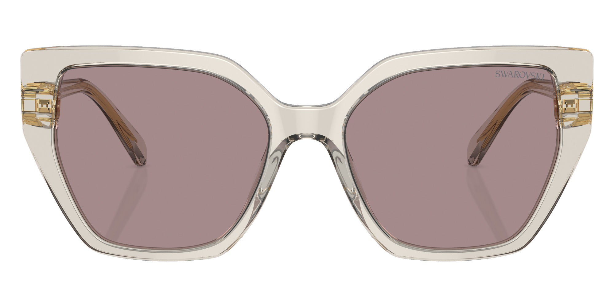 Swarovski SK6016F 3003LA 57 - Transparent Beige / Violet #id:sk6016f3003la_s:106100