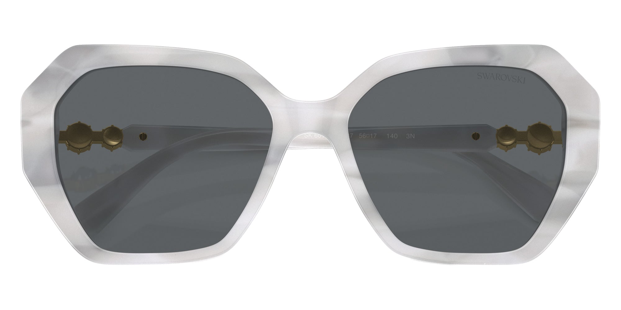 Swarovski SK6017 104287 56 - White / Dark Gray #id:sk6017104287_s:108120