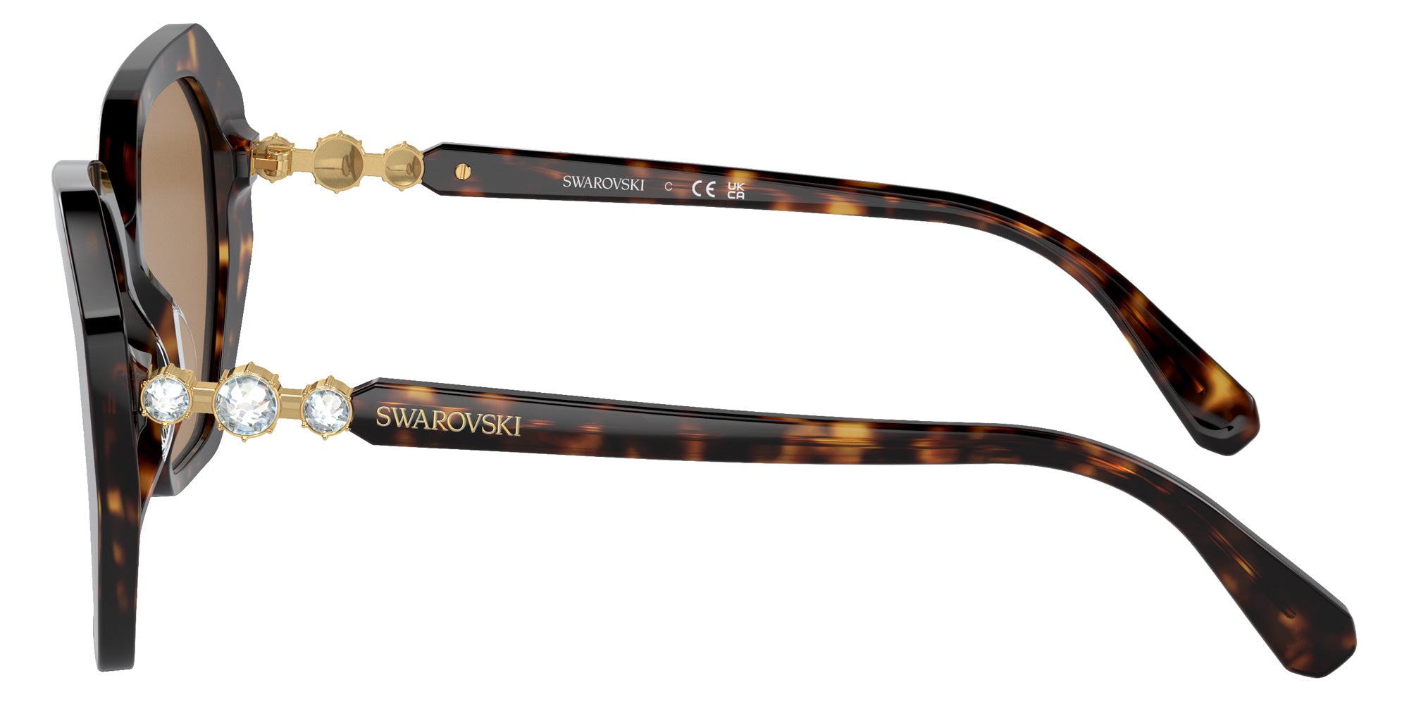 Swarovski SK6017F 1002M4 57 - Dark Havana / Photo Brown #id:sk6017f1002m4_s:102110