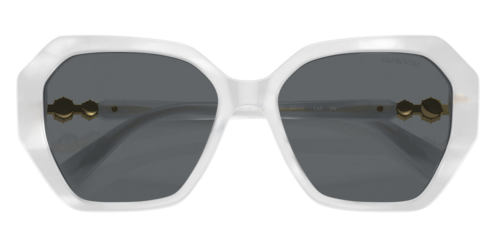 Swarovski SK6017F 104287 57 - White / Dark Gray #id:sk6017f104287_s:106120